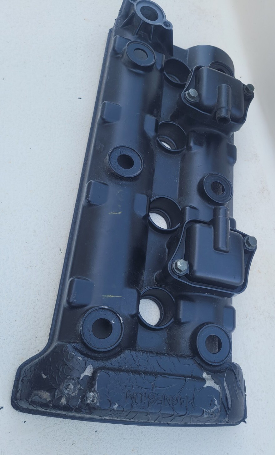 01-02 SUZUKI GSXR1000 ENGINE MOTOR VALVE COVER CYLINDER HEAD PAINT CHIPPED