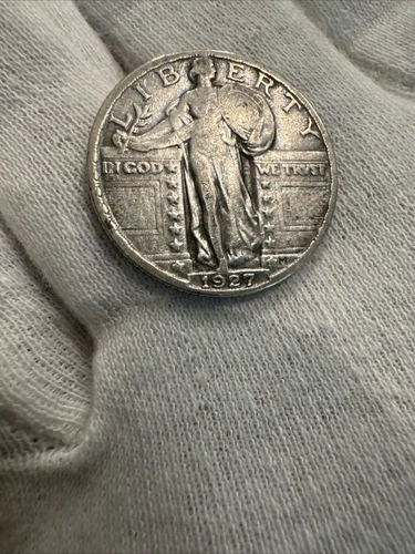 1927 (P) Standing Liberty Quarter Silver 25¢ - VF+ #2407A60