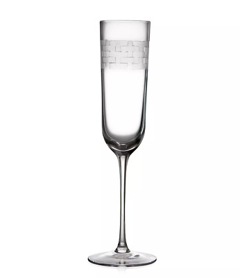 MICHAEL ARAM PALM CHAMPAGNE NON-LEAD CRYSTAL FLUTE GLASS #336151 7 OZ 9.8'' NEW