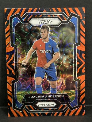 2023-24 Panini Prizm EPL Crystal Palace Joachim Andersen Tiger