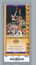 BOBCATS @ LA PHIL JACKSON MILESTONE MOST WINS Lakers #545 Feb 3 2010 TICKET ⭐️