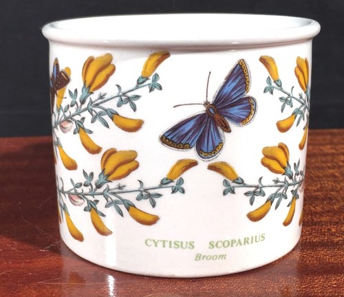 Vintage Portmeirion Coffee Mug Botanic Butterfly Garden Flowers England Cup - Picture 3 of 9