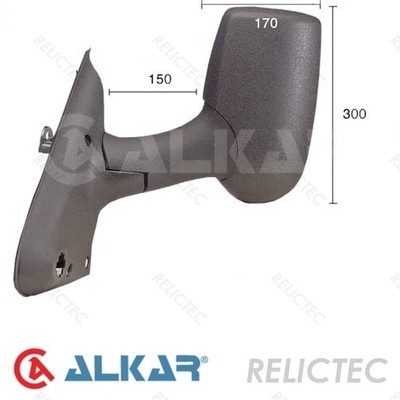 Left Outside Mirror Wing Ford:TRANSIT 4643788 1820113 | eBay