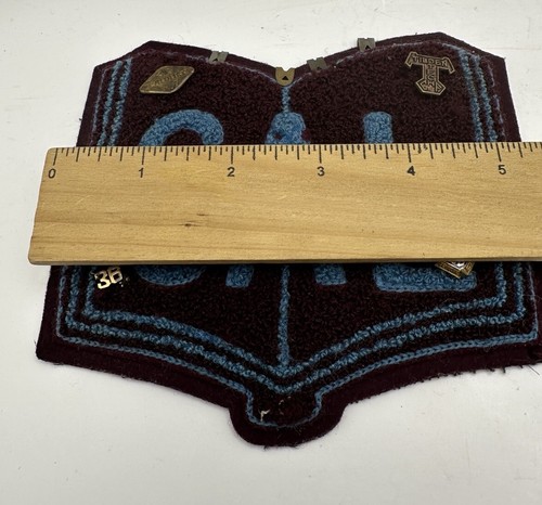 CAL Jacket Patch With Calumet, 1936 FDS Fort Dearborn & Tidwell Tech Pins Vtg - Picture 10 of 12