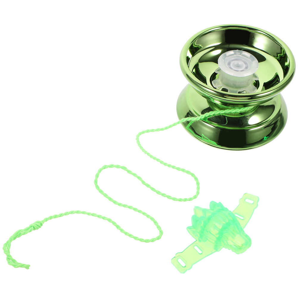 1 Set Yoyo Balls with String Yoyo Toy Lovely Yoyo Balls Metal YoYo