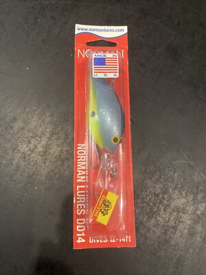 Norman DD14 3'' Dives 12-14ft 5/8oz 269CSX Chart Sexy Shad