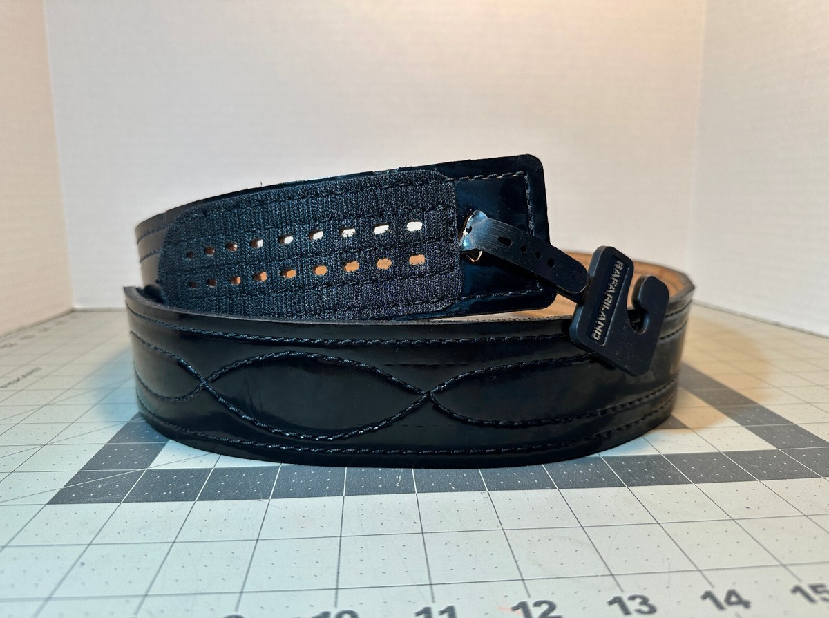 Safariland 94 Buckleless™ Duty Belt, Hi-Gloss Black, Size: 38