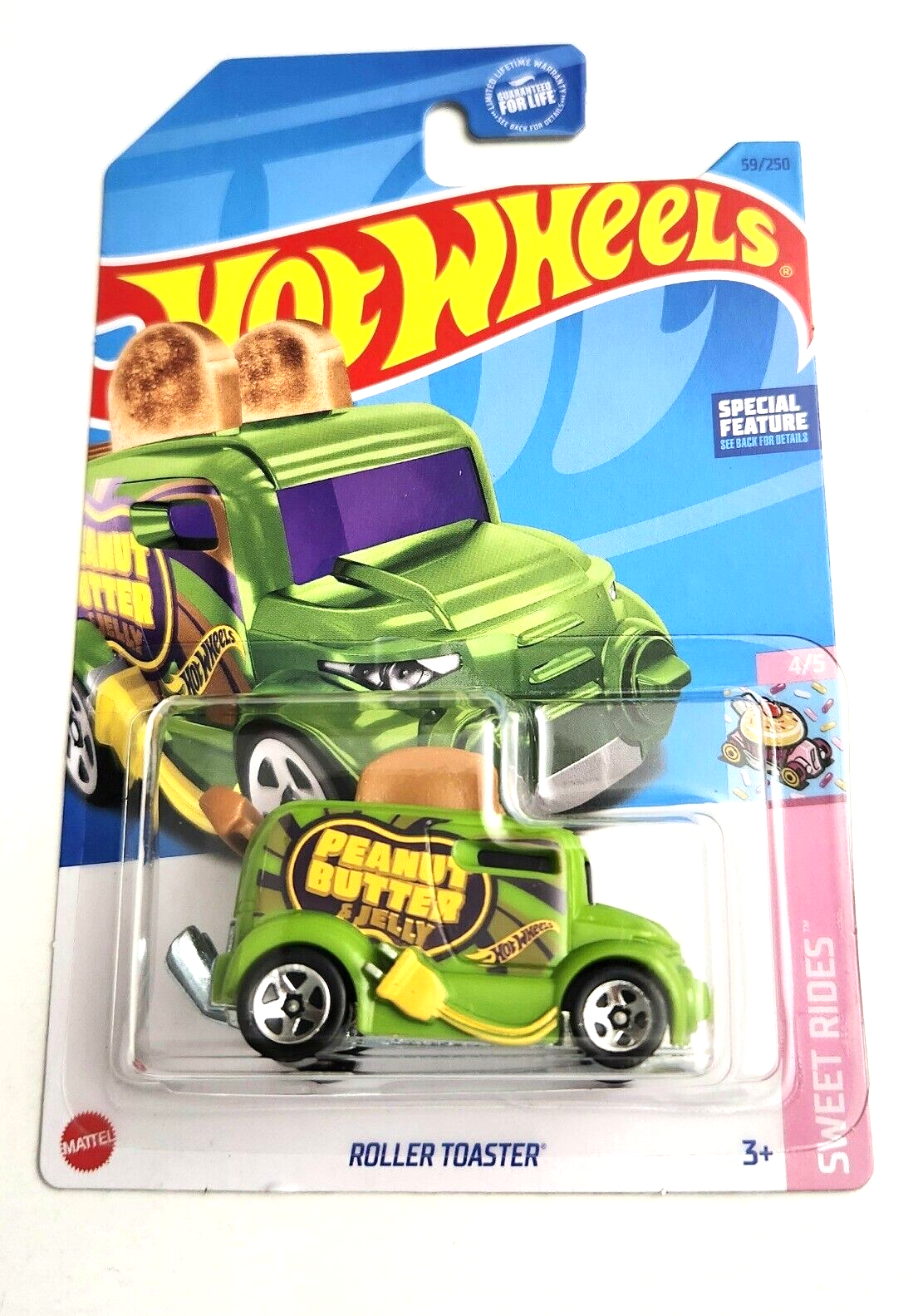 Hot Wheels Roller Toaster Green #59 - 2023 Sweet Rides