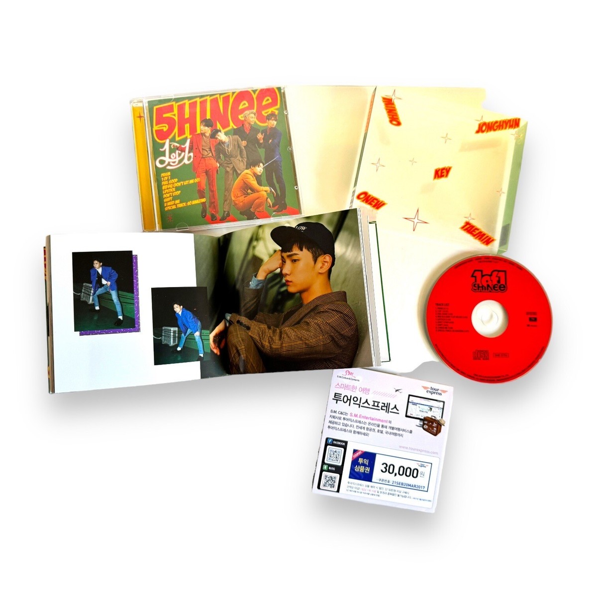 SHINee “1 of 1” 5th Album (CD + 72-Page Photobook & Slipcase