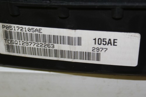 Speedometer Instrument Cluster Dash Panel Gauges 08 Chrysler 300 168,136 Miles - Picture 5 of 6