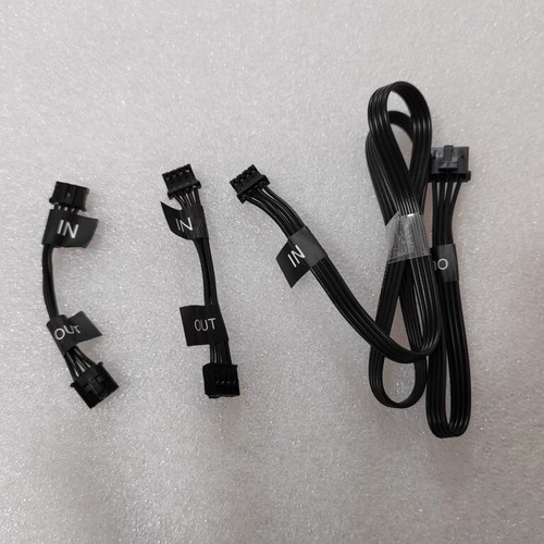 Für NZXT RGB In Out Kabel Eingangskabel Anschlusskabel Gehäuselüfter Adapterkabe - Afbeelding 11 van 11