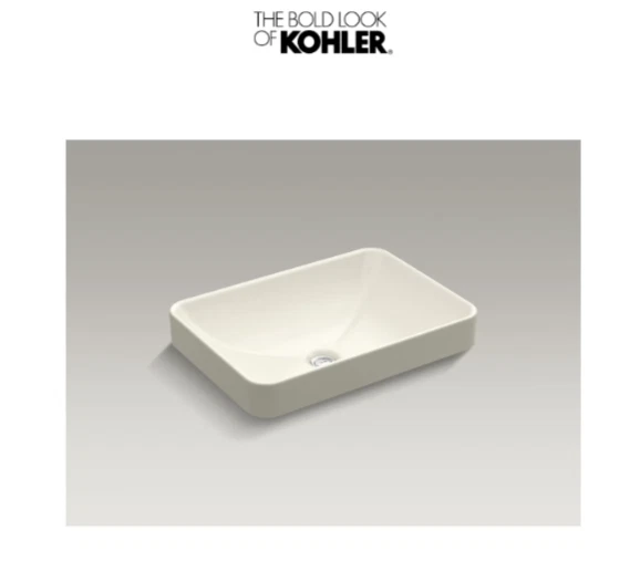 KOHLER K26601 Vox Rectangle Vessel Bathroom Sink With, 52 OFF