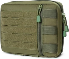 Tactical Molle Admin Pouch Multi-Purpose Laser-Cut Utility Pouch Modular EMT EDC