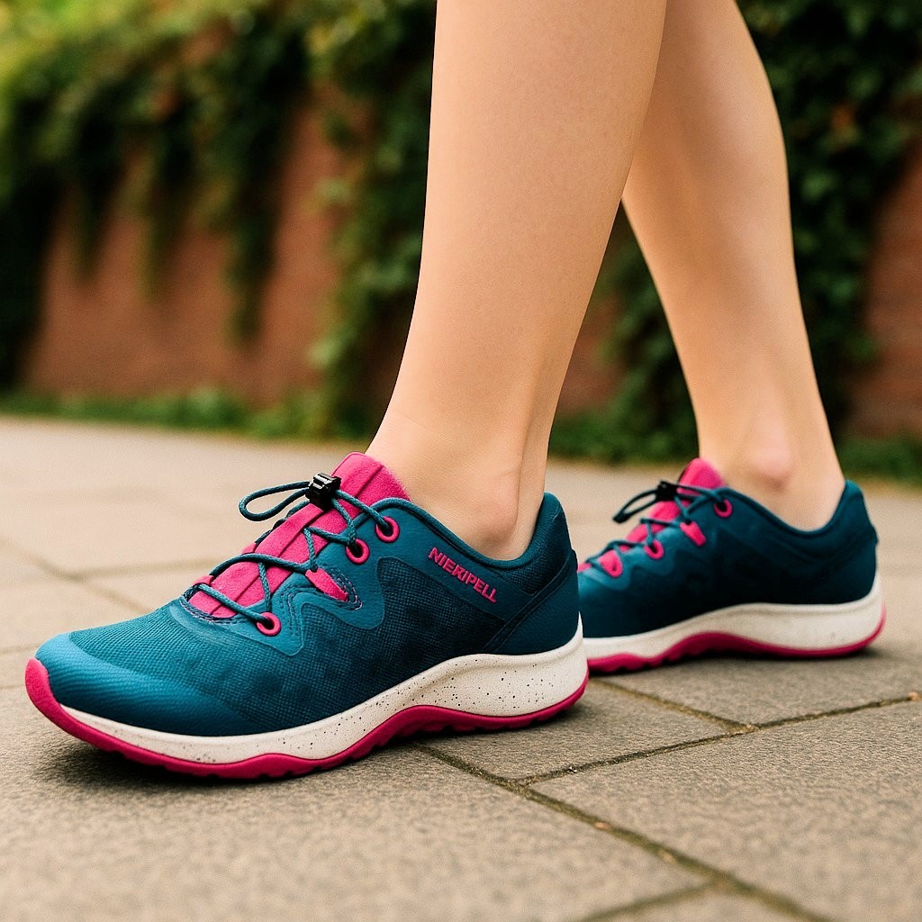 MERRELL Scarpe da Ginnastica 8 Blu Navy Viola Elasticizzate Sneakers stringate 1552974