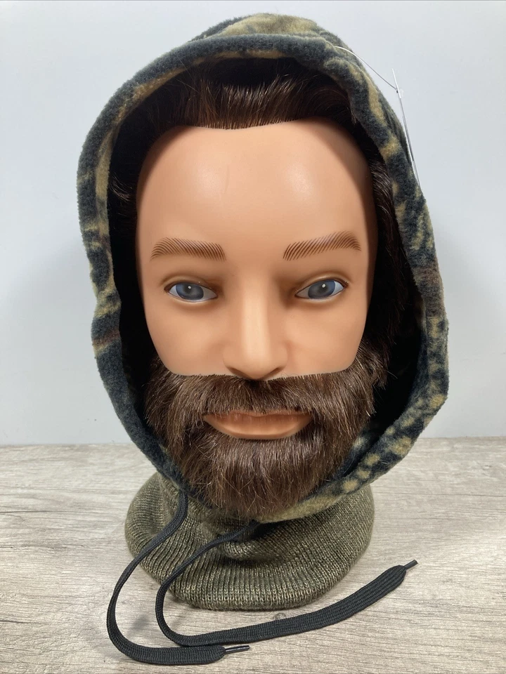 Fleece & Knit Camouflage Hunting Balaclava Face Mask Hood - OSFM - Image 2 of 4