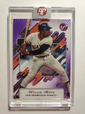 2025 Topps Pristine - Willie Mays #243 Purple Refractor 12/99 Encased