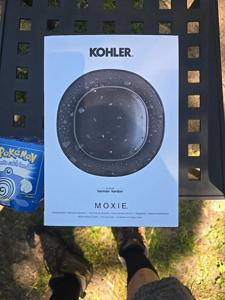 KOHLER Moxie Shower Head 2.5 GPM Waterproof Bluetooth Wireless Speaker NEW
Opens in a new window or 