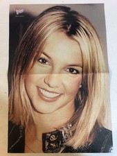 1990s Britney Spears Centerfold Magazine Pinup Picture Vintage Ephemera