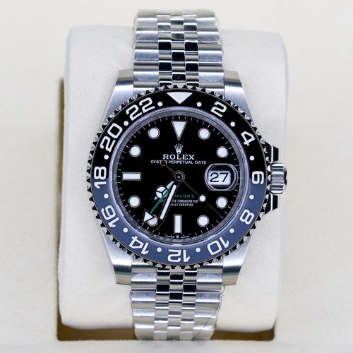 NEW 2026 Rolex GMT-Master II 126710GRNR Bruce Wayne Grey Black Dial Jubilee 40mm