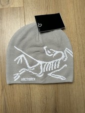 Arcteryx Beanie - Grey / White - One Size Fits All - Brand New