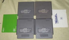 Excitebike, Rally Bike, Seicross, Days of Thunder for NES .Authentic.  Nintendo.