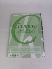 Yamaha Clavinova CLP-380 Bedienungsanleitung Handbuch Manual mit CD-ROM