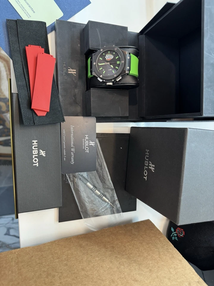 Hublot Big Bang 44mm 'Pride Of Mexico' Limited Edition of 250 Black Ceramic Nice - Image 3 of 4