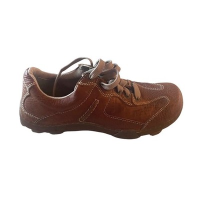 Dr Martens Men's Vintage 8897 Brown Leather Lace Up Sneakers Shoes- Size 8