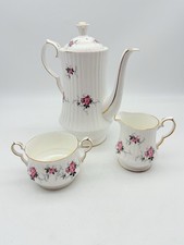 Princess House Hammersley Fine Bone China Tea Set-Coffee ,Tea Pot ,Sugar Creamer