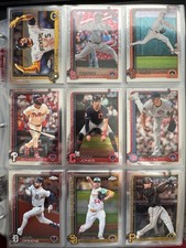 2025 Topps Chrome Complete Base Set ALL 300 CARDS