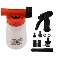 1L Car Wash Foam Gun for Hose 5/8'' Connector Leak-Free Car Wash Soap Spray