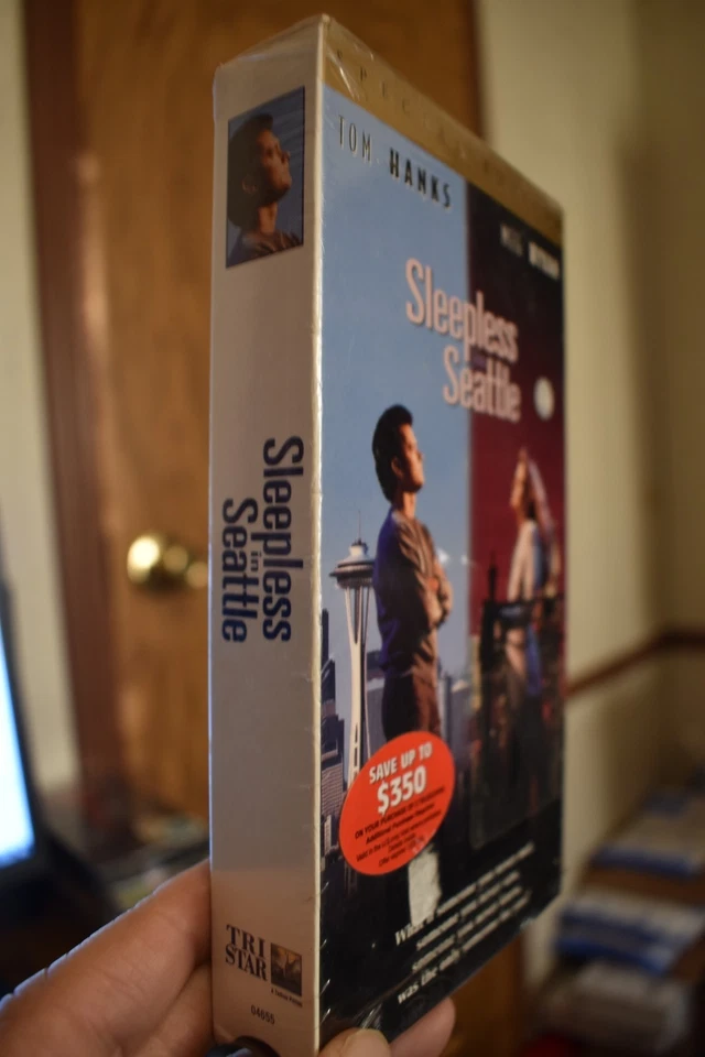 Sleepless in Seattle VHS 2000 Special Edition Tom Hanks Meg Ryan BRAND NEW - Image 2 of 3