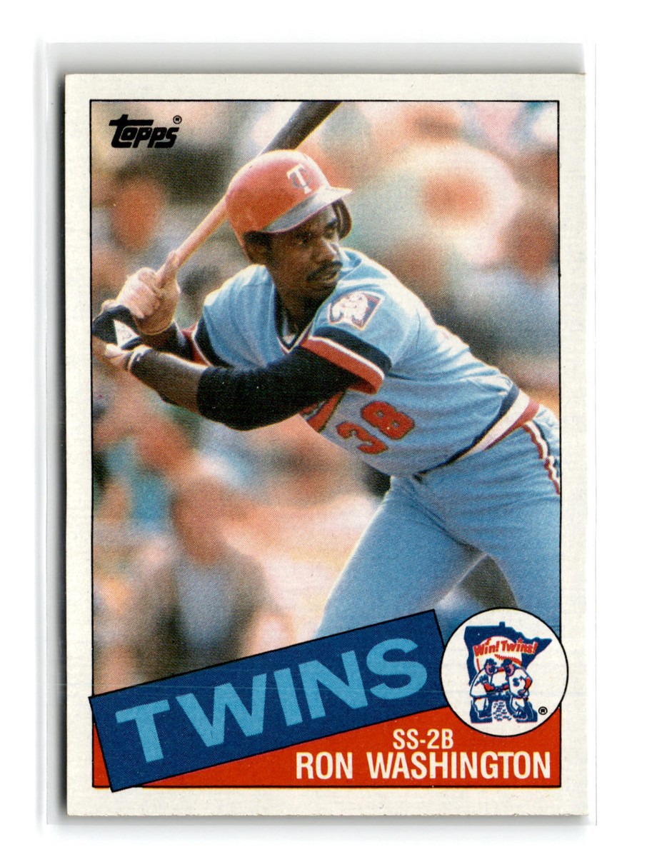 Baseball Topps 1985 Topps #329 Ron Washington Minnesota Twins | eBay