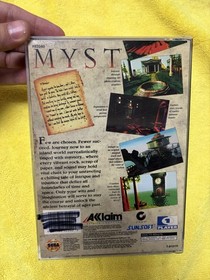 Myst Sega Saturn CIB Complete W/ Manual & Reg Card Tested