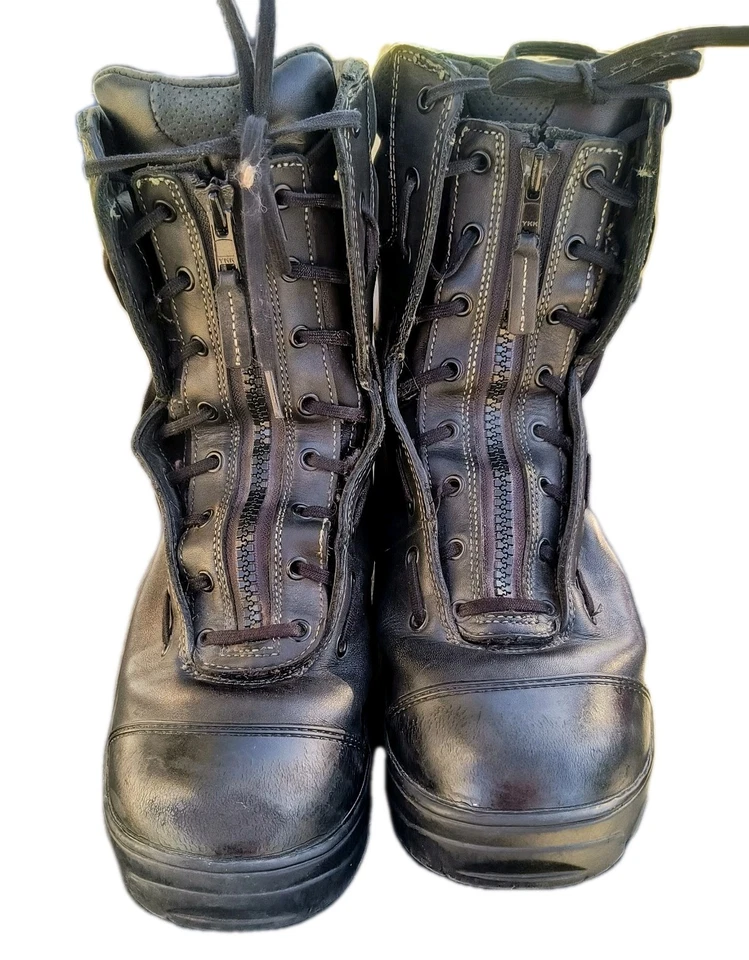 Ботинки Danner мужские современные пожарные 8 дюймов черные водонепроницаемые размер 10,5 ширина EE - Изображение 2 из 4