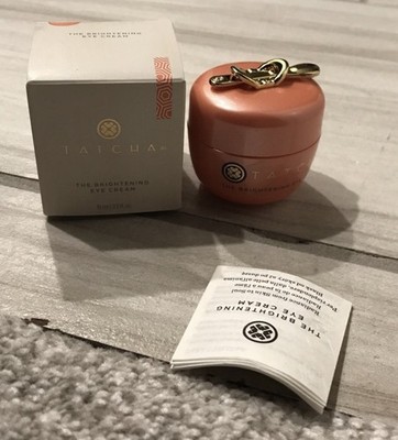 Tatcha The Brightening Eye Cream w/Niacinamide 15ml 0.5oz Dark Circles Puffiness