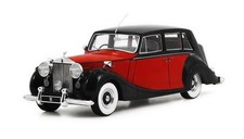TSM 1/43 ROLLS ROYCE SILVER WRAITH ROYAL RED & BLACK 1952