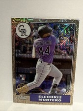 2022 Topps Elehuris Montero Silver Pack Mojo Rookie RC T87C-29