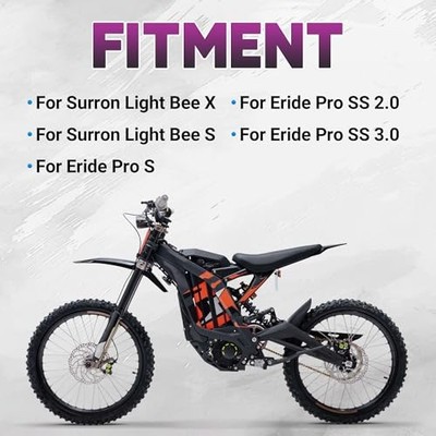 31.8mm Riser Handlebar for Surron Light Bee,7075 Aluminum 4mm
