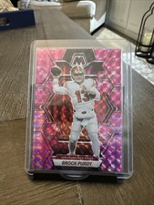 Brock Purdy 2023 Mosaic Pink Camp Prizm