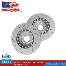 Pair Set of 2 Front 380mm Brake Disc Rotors For BMW F80 F87 F82