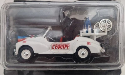Norev 1/43 - Tour de France 1954 - Peugeot 203 assistance équipe Italie - Photo 1/4