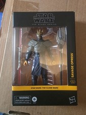 STAR WARS SAVAGE OPRESS BLACK SERIES FIGURE NEW Sealed Mint  19 THE CLONE WARS