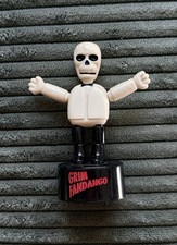 Rare Grim Fandango MANNY CALAVERA Promotional Push Puppet Toy Promo Collectible