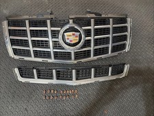 2012-2013 Cadillac Cts Front Bumper Cover Upper Lower Grille Set Pair Oem
