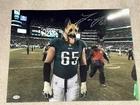 Lane Johnson Autographed Signed 16x20 Photo w JSA COA Eagles Dog Mask