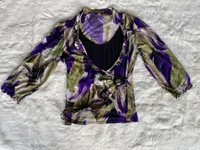 Notation women 3/4 sleeves blouse size M