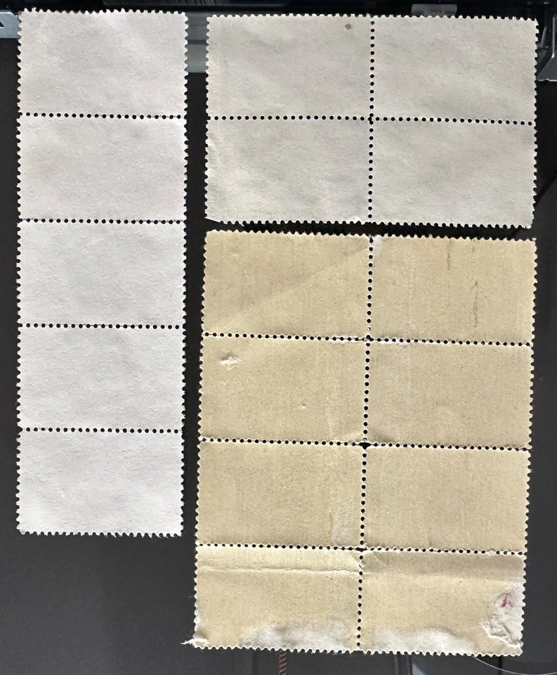 Qty 17 Stamps Bicentennial Boston Tea Party Peace corps Santa Blocks USED Mailed - Image 4 of 4