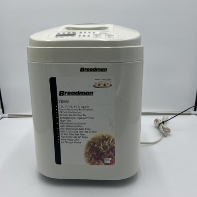 Breadman Automatic Bread Maker TR444 Tested