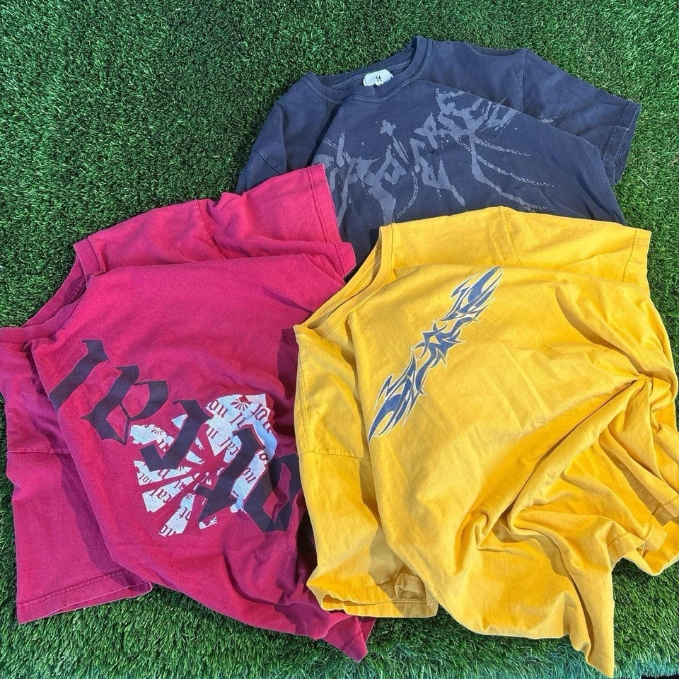 Paquete de camisetas retro vintage misteriosas (paquete de 3) camisetas de segunda mano años 80 90 00 S-XXL Foto 4 de 4